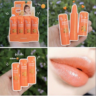 Son dưỡng môi trái cây đào TANAKO (lố 12 cây)