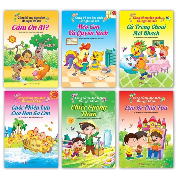 Sách - Cùng Bố Mẹ Đọc Sách Bé Nghĩ Lời Kết: Cậu Bé Thật Thà (Tái Bản 2021)
