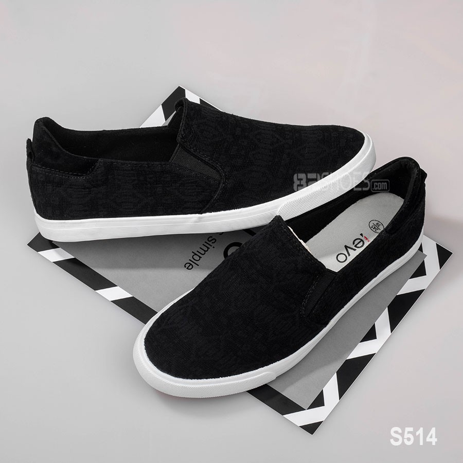 Giày lười nam - Slip on nam vải - Mã A7513 | BigBuy360 - bigbuy360.vn