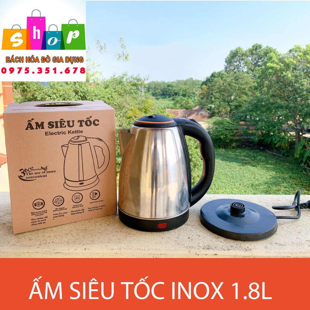 Ấm Siêu Tốc 1.8L Electric Kettle-Giadung24h