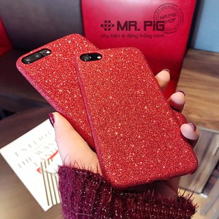 ỐP KIM TUYẾN GALAXY KÈM NHẪN CHO IPHONE 6S 6 PLUS