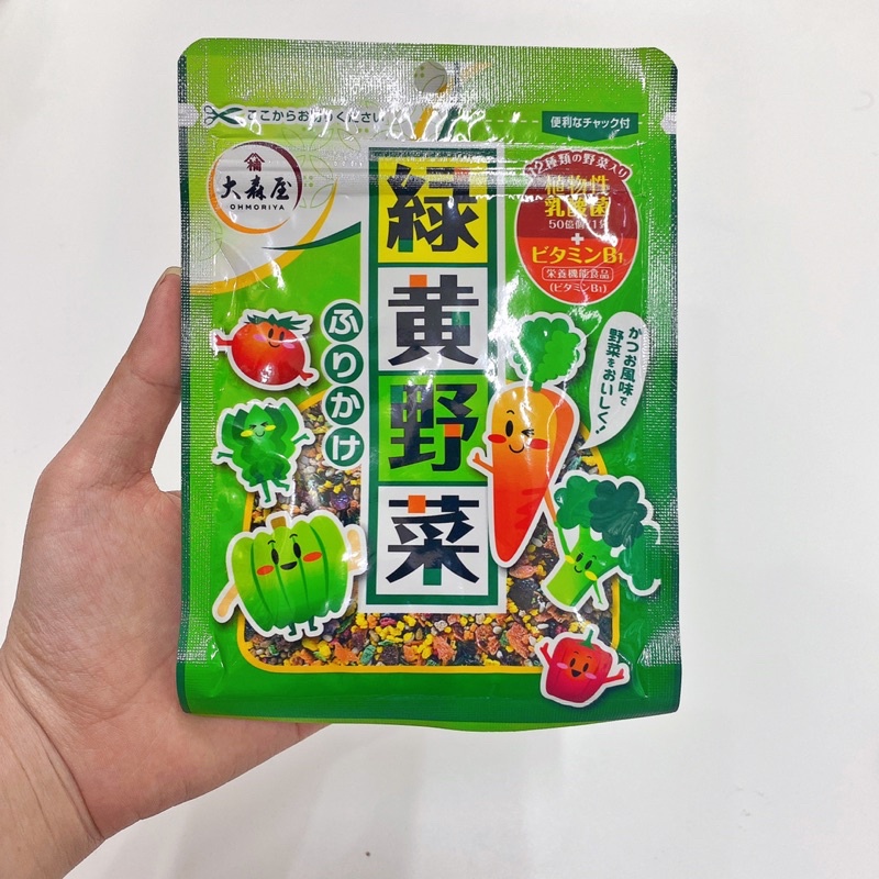 Gia vị rắc cơm Nhật Bản vị cá rau củ trứng | BigBuy360 - bigbuy360.vn