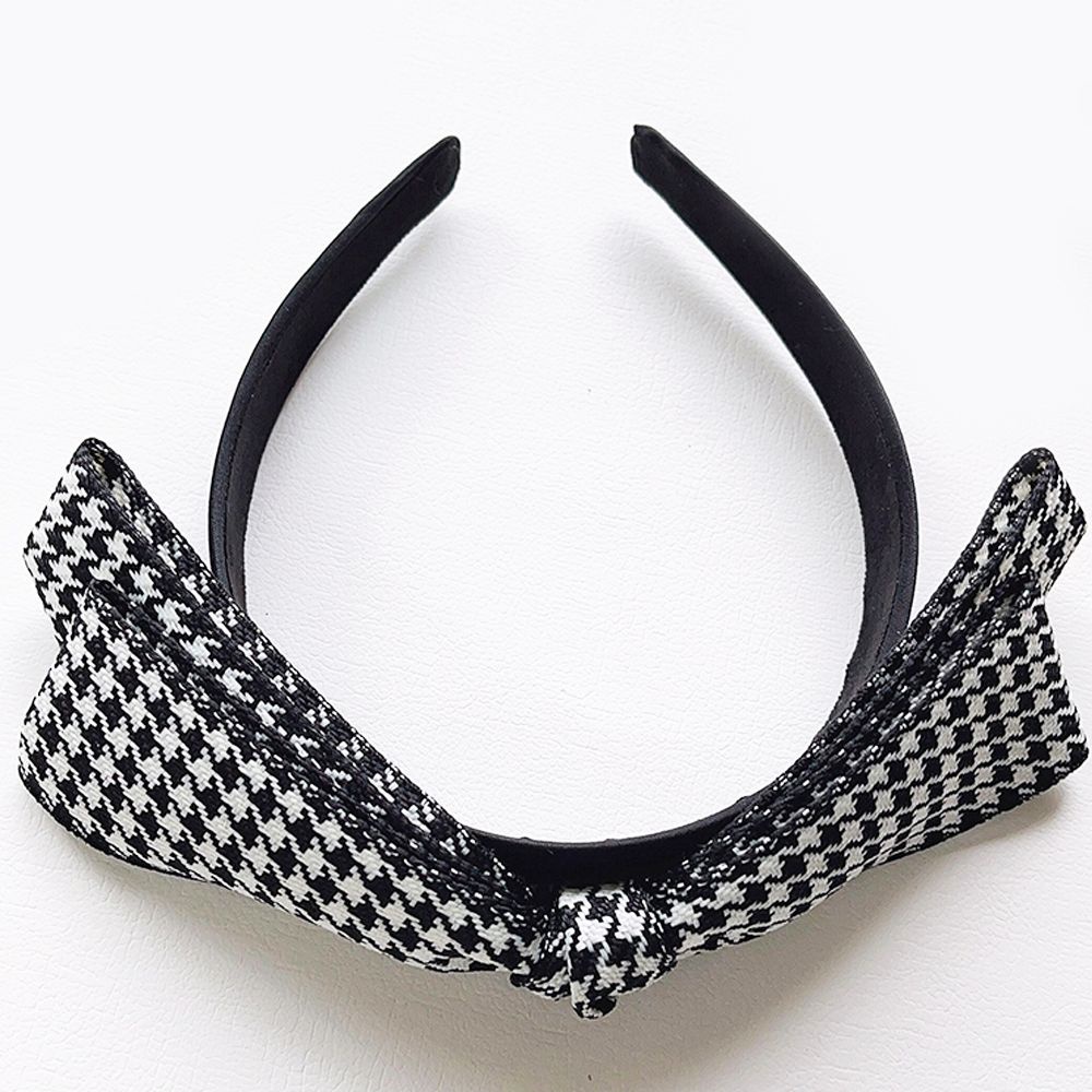 Băng đô rửa mặt/Dây buộc tóc hình nơ phong cách Hàn Quốc cổ điển sang trọng cho nữ tùy chọn