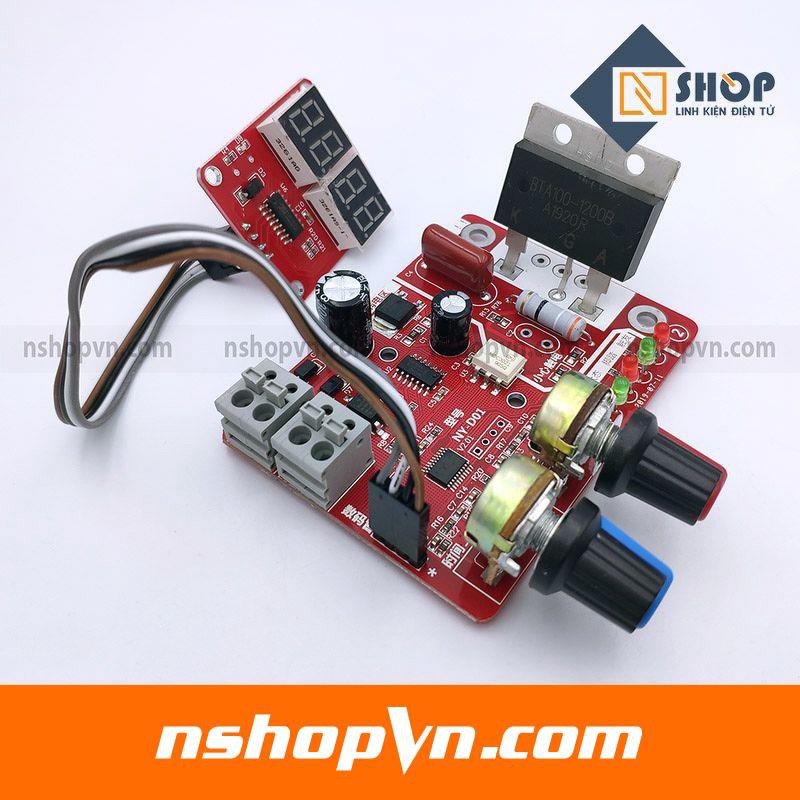 Mạch điều chỉnh hàn cell pin 100A