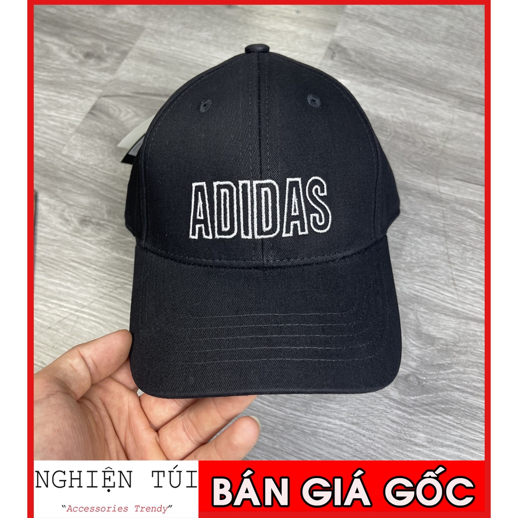 [NGHIỆN TÚI GIÁ GỐC + VIDEO THẬT] Nón Kết / Mũ Adidas Thể thao INFLUENCER HAT IN BLACK- EW4556 | HÀNG XUẤT DƯ XỊN 100%