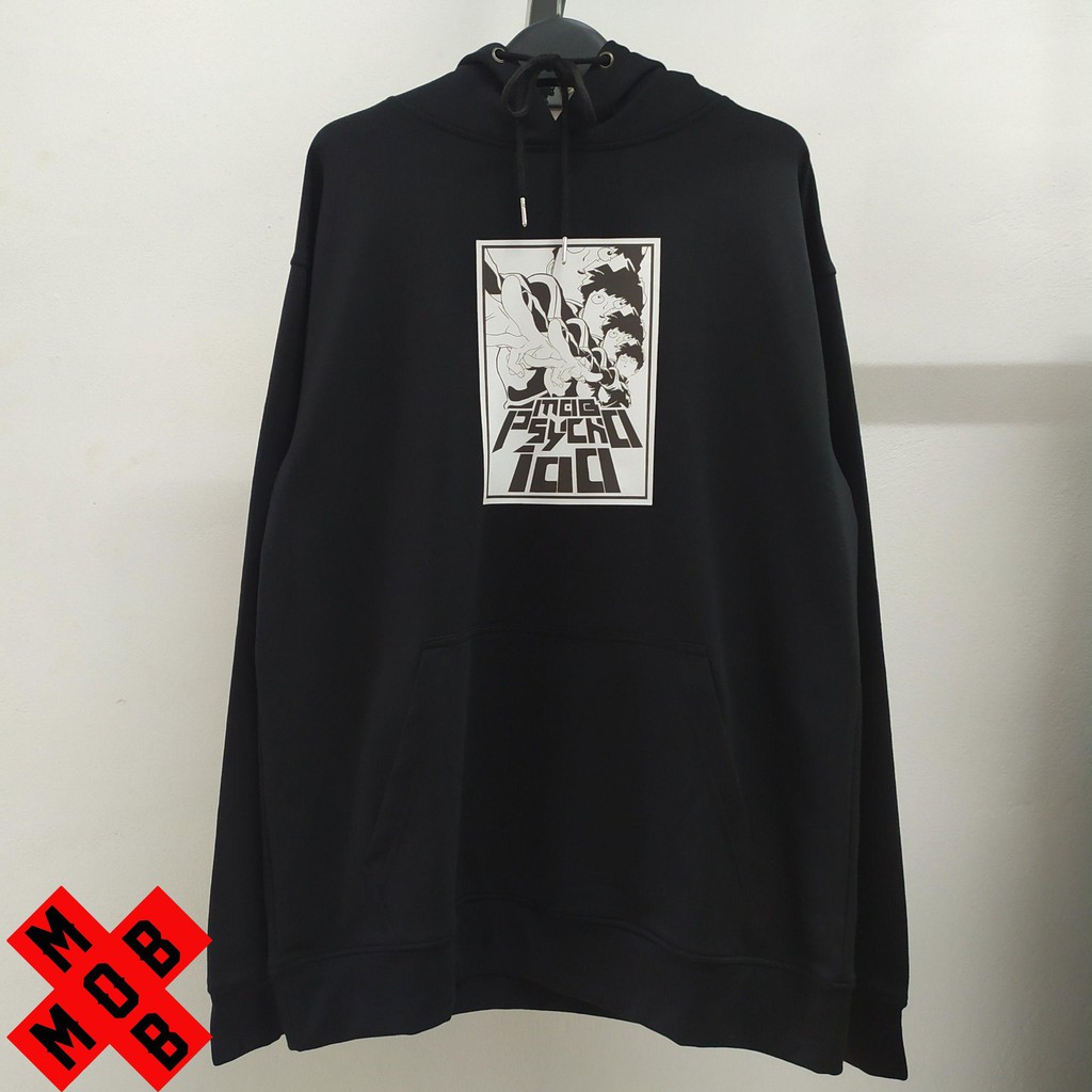 Áo Hoodie Unisex Form Rộng MOB PSYCHO 100 2