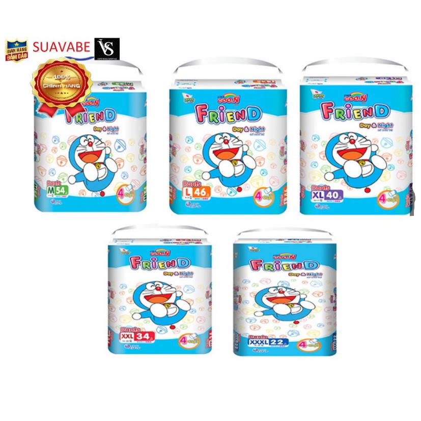 Mẫu 2020 - TÃ QUẦN GOON FRIEND XL40 đã cắt tem đổi quà