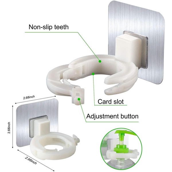 2023 Giá Đỡ Chai Dầu Gội / Xà Phòng Gắn Tường Nhà Tắm Mẫu Mới