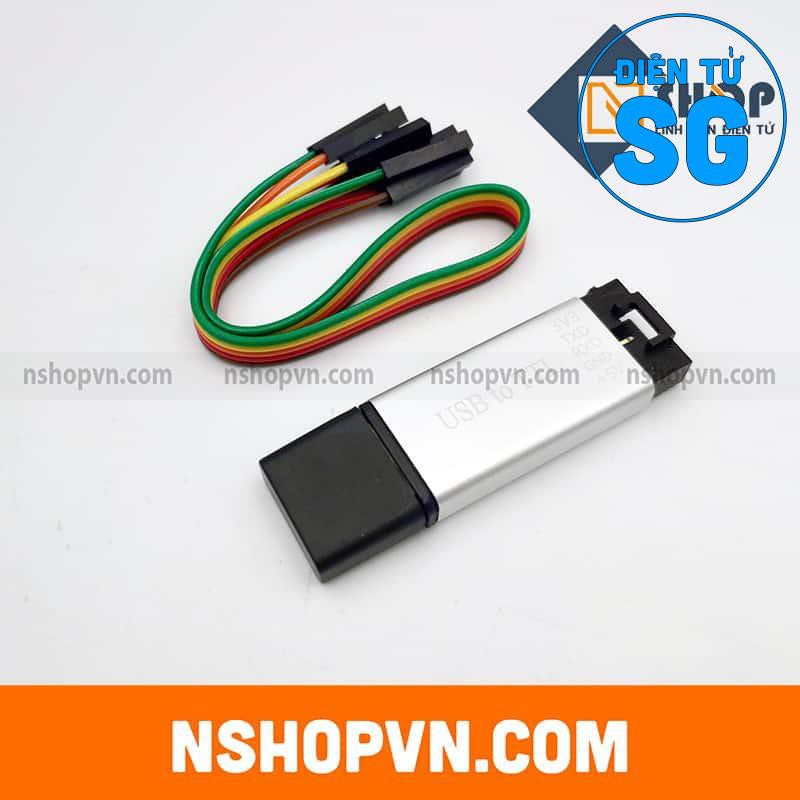 USB to TTL CP2102 vỏ nhôm - 0H8N