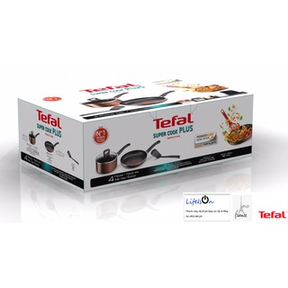 Bộ 4 món Tefal Super CookPlus G103S414