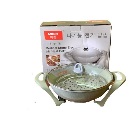 ⭐⭐ NỒI ĐIỆN HÀN QUỐC MICHI - 5 IN 1 Dành cho 5-6 người ⭐⭐ TẶNG KÈM 1 KHAY HẤP CHÍNH HÃNG