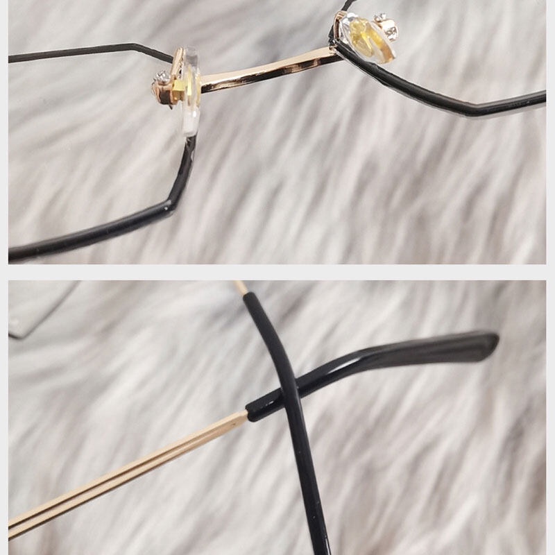 Kính Đọc Sách Không Gọng Siêu Nhẹ Chống Ánh Sáng Xanh Thời Trang 2022 Cho Nam