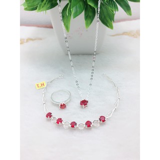 Bộ trang sức nữ đá xinh