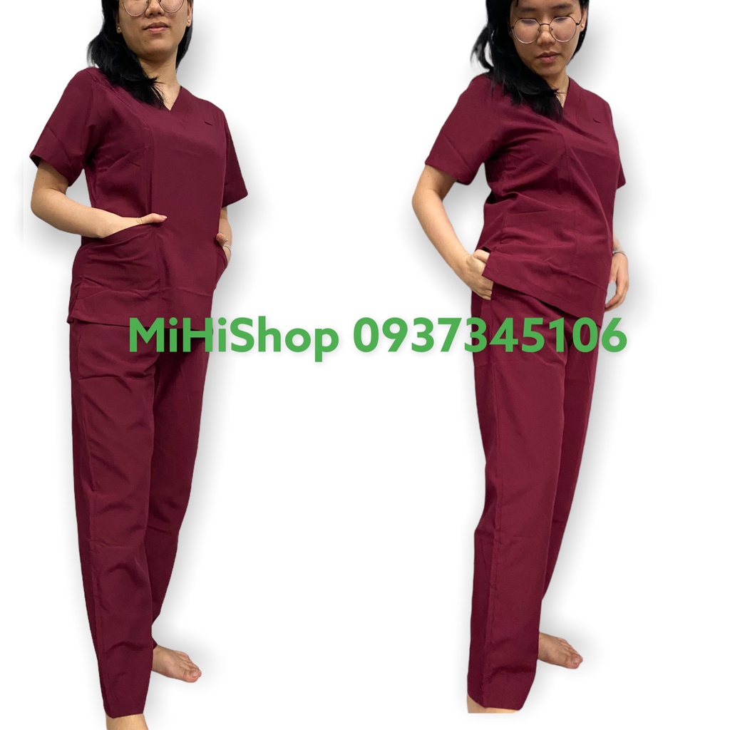 BỘ SCRUB NỮ - KATE - QUẦN ÁO Y TẾ, BÁC SĨ, ĐIỀU DƯỠNG, KỸ THUẬT VIÊN, SINH VIÊN THỰC TẬP, NHÂN VIÊN SPA, NHÀ THUỐC