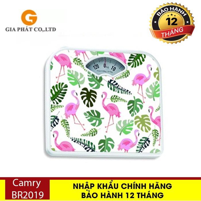 Cân Camry, Cân sức khỏe cơ học Br2019- siêu bền TẶNG KÈM PIN