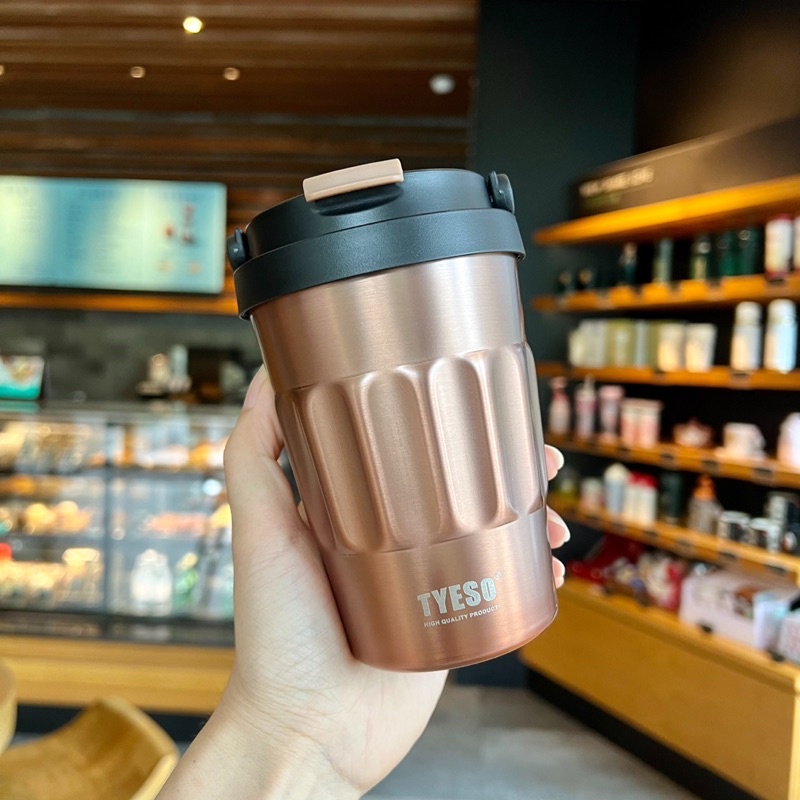 Ly Giữ Nhiệt Tyeso 500ML + Ticker 2D