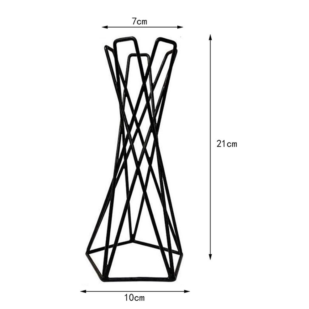YIYU Giá Đỡ Chậu Cây Để Bàn Bằng Sắt Thiết Kế Hình Học Độc Đáo