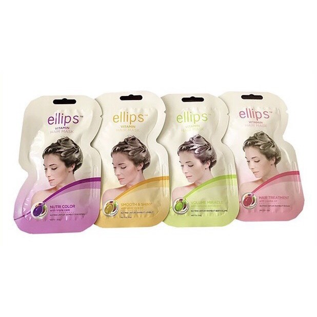 Mặt Nạ Ellips Ủ Dưỡng Tóc 20g (Ellips Hair Mask 20g)