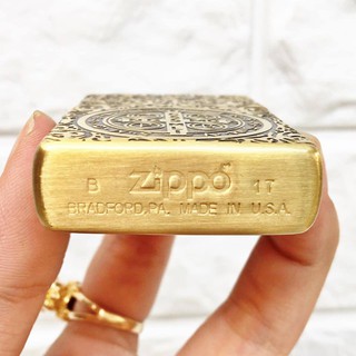 [Hot] BẬT LỬA ZIPPO MỸ - ĐỒNG KHẮC 5 MẶT CONSTANTINE - (CÓ TEM ĐỎ) - (XÀI XĂNG)