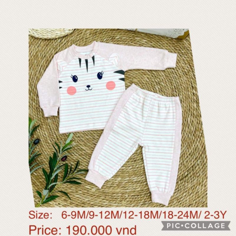 Moon - Bộ nỉ cún ngực cho bé 6-16kg