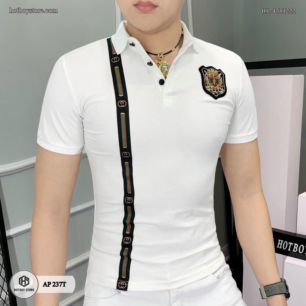 Áo thun cổ bẻ polo cao cấp vải thun cotton siêu co dãn hàng chuẩn shop Phuongnamshop20 kve20