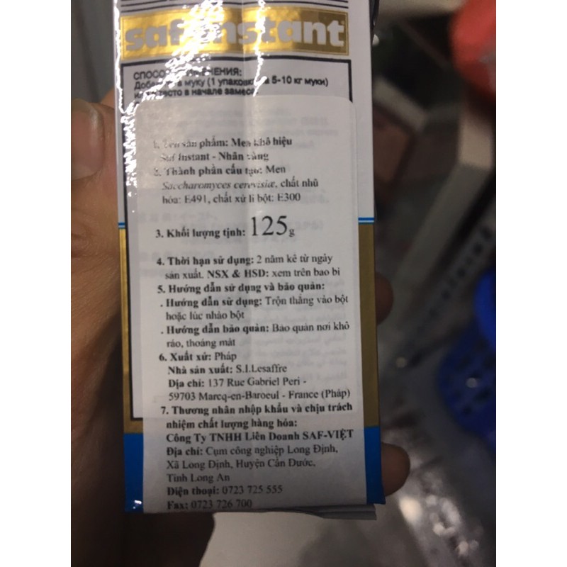 Men ngọt vàng 125g