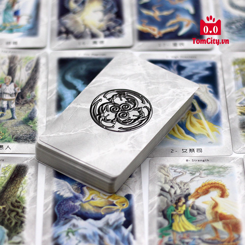 Bô bài Celtic Dragon Tarot Chất lượng cao