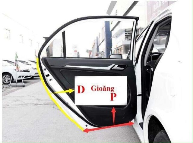 Trọn bộ gioăng cao su chống ồn cho xe hơi