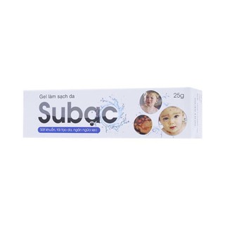 Gel Làm Sạch Và Sát Khuẩn Da Subạc 25G