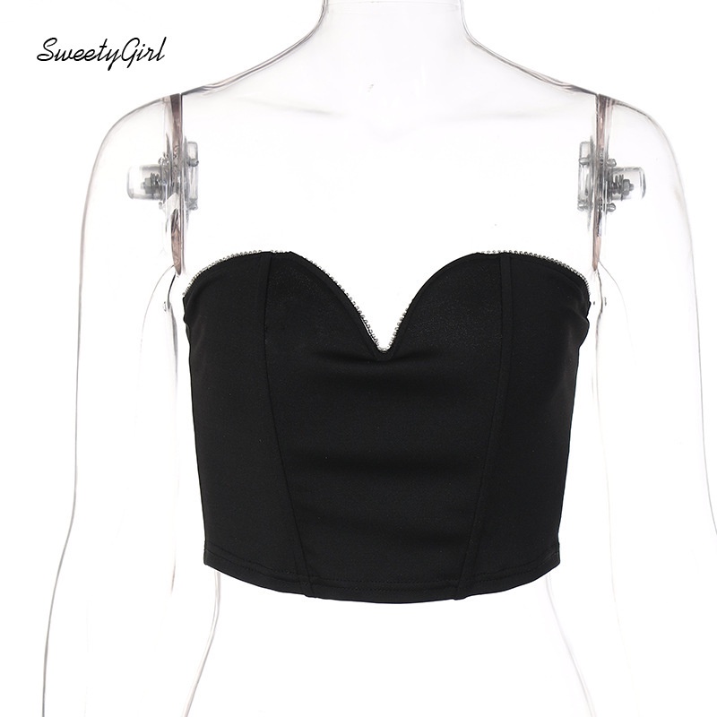 Áo Ống Không Tay Cổ Chữ V Thời Trang Dành Cho Nữ 2022