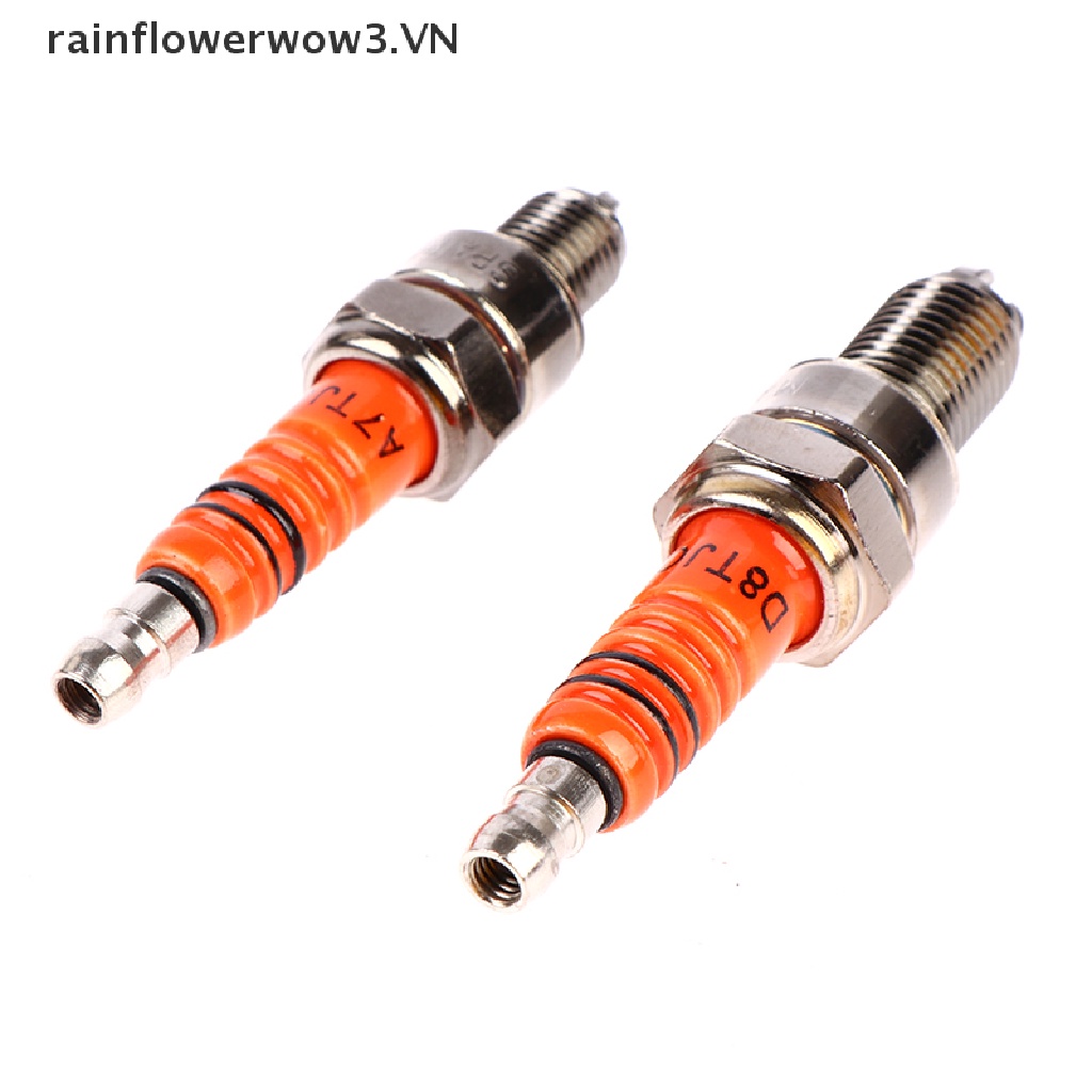 Set 3 Bugi Điện Cực A7tc D8TC Cho Xe Scooter 50cc 110cc 125cc Atv