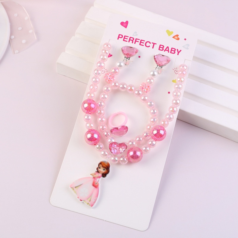 Bộ Trang Sức Công Chúa Elsa Xinh Xắn Cho Bé Gái