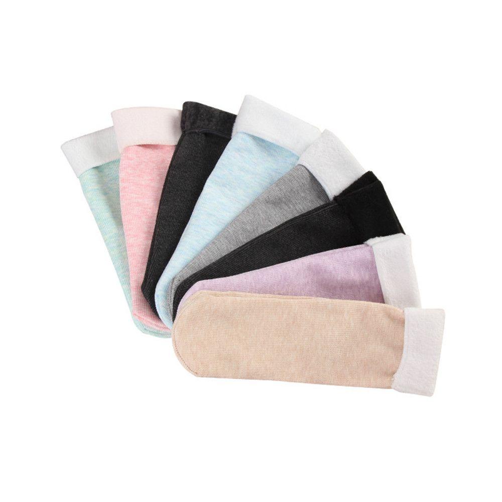 JONYE Vớ Nhung Cotton Không Đường May