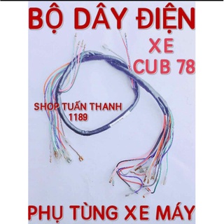 Bộ dây điện sườn xe máy cub 78