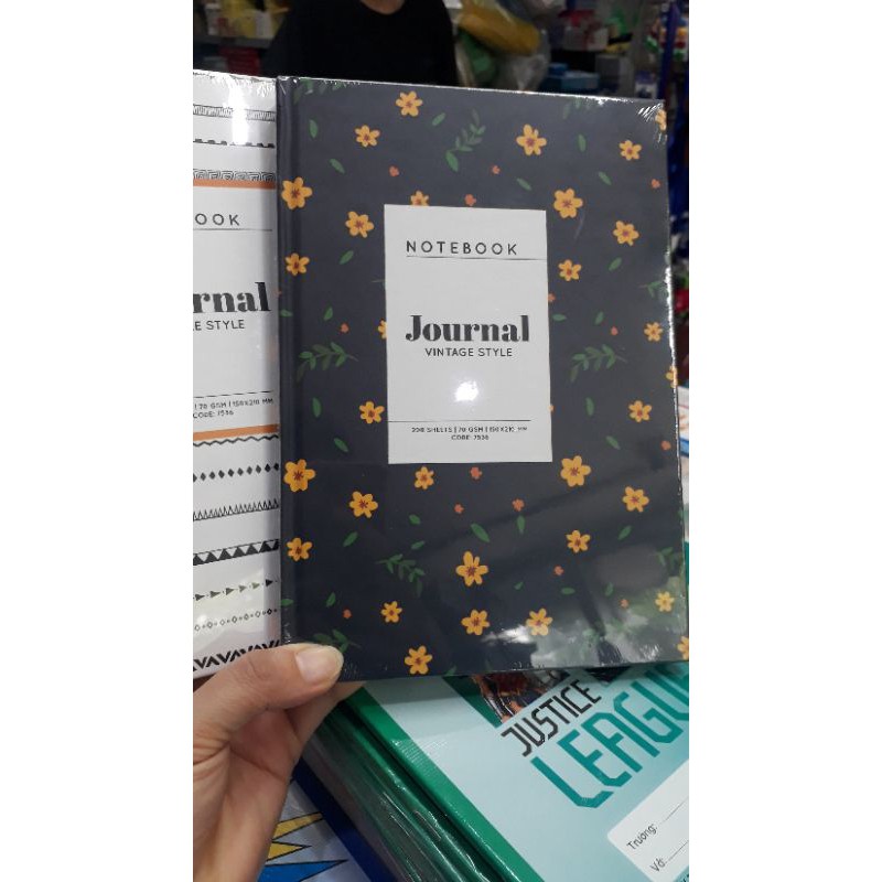 Sổ Journal A5 7536 nhiều màu