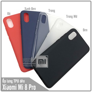 Ốp lưng Xiaomi Mi 8 Pro, nhựa TPU dẻo