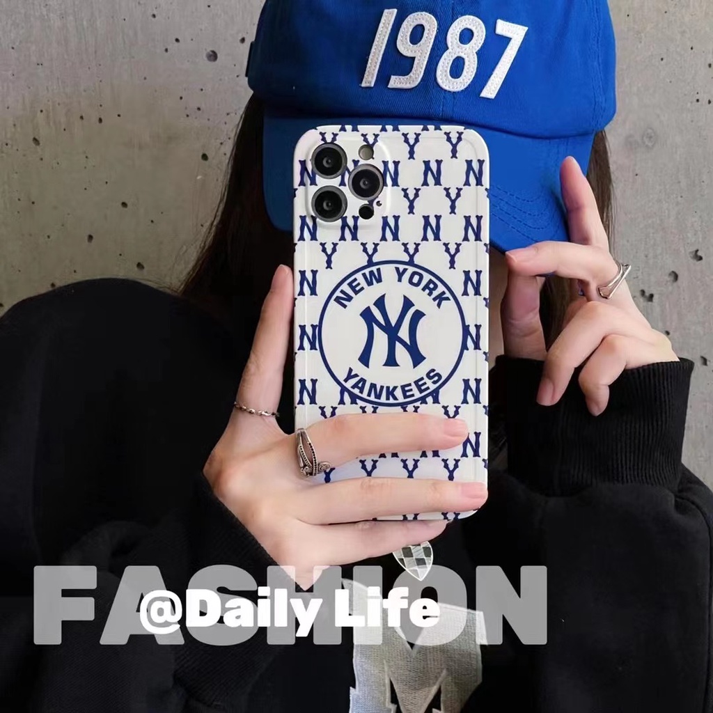 Ốp Điện Thoại In Logo NY Sang Trọng Cho iphone 13 Pro Max i13 13pro 11 11ProMax i11 iX XR Xs Max 7plus 8plus 12Pro 12 Pro Max