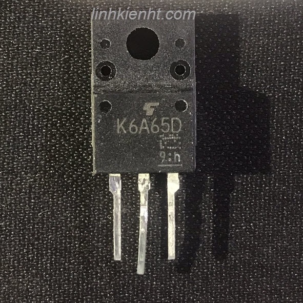 Túi 5 con K6A65D 6A 650V linh kiện thay thế cho K6A60D tháo máy