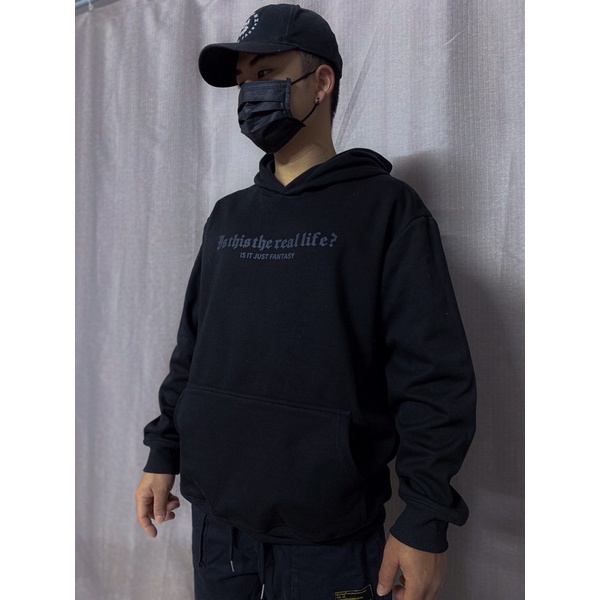 Áo hoodie Is the real life caro áo nỉ lót lông, form rộng unisex nam nữ ,streetstyle áo hoodie nữ nam essentials dày mũ | BigBuy360 - bigbuy360.vn