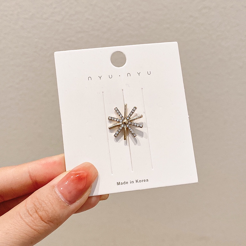 Ghim Cài Áo Đính Đá Nhỏ Nhắn Phong Cách Hàn Quốc Mới Cho Nữ