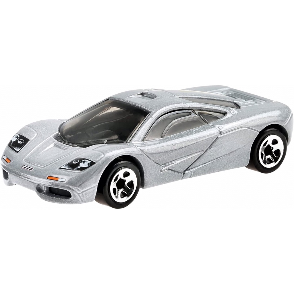 Xe mô hình Hot Wheels Basic McLaren F1, bạc hotwheels new 2022