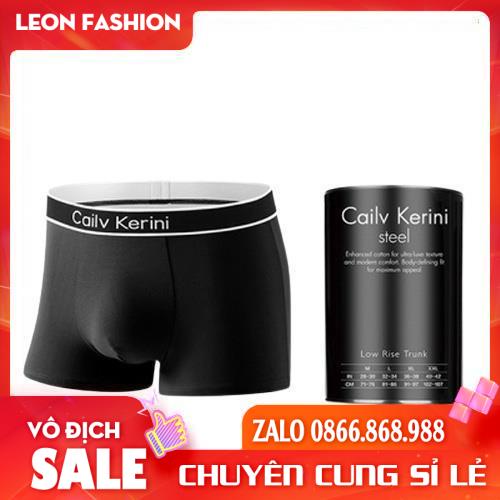 Quần Boxer Nam Cailv Kerini ⚓HÀNG NỘI ĐỊA⚓Quần Sịp Đùi, CO DÃN  4 CHỀU, Đóng Lon, 95% Cotton thiết kế liền mạch