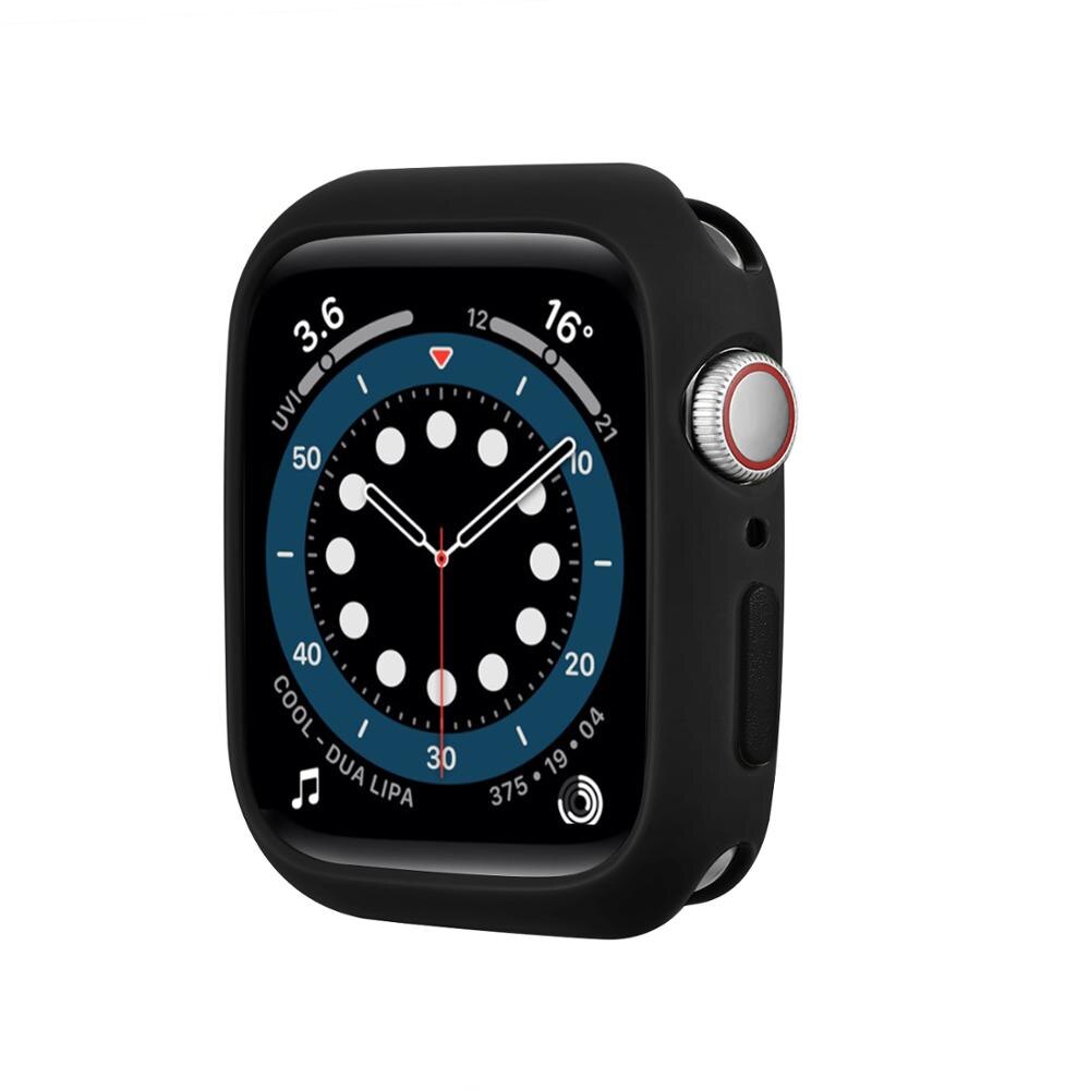 Khung Silicone Bảo Vệ Mặt Đồng Hồ Apple Watch 6 Se 44mm 40mm Iwatch 5 4 42mm 38mm
