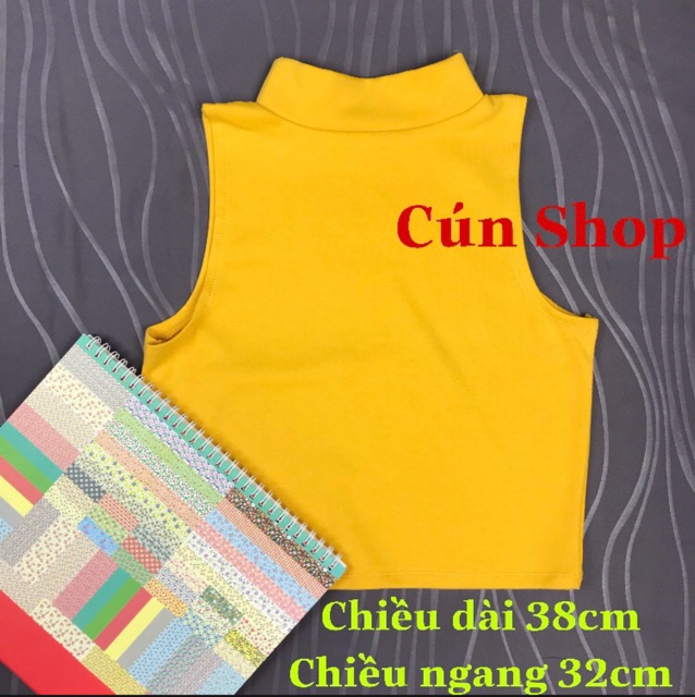 Áo croptop nữ kiểu ôm, áo thun croptop cổ lọ sát nách chất vải cotton mềm mịn LIKANO CRT27 | BigBuy360 - bigbuy360.vn