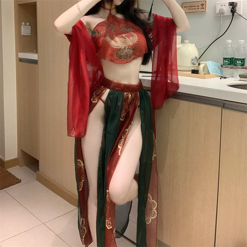 Bộ đồ ngủ voan Cổ trang TuTu L237