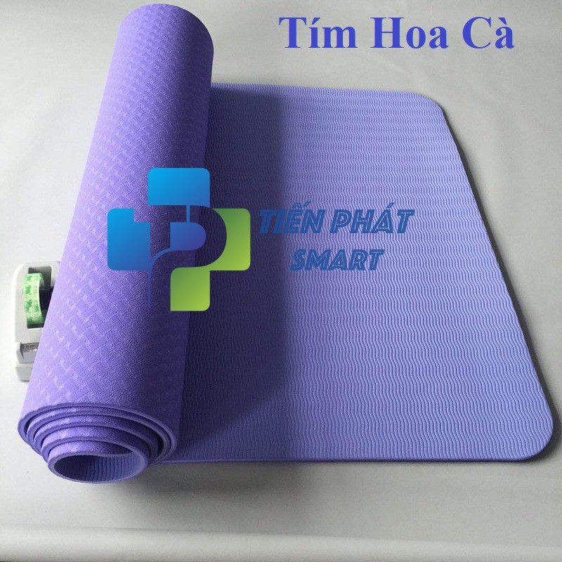 Combo Thảm yoga 6mm TPE 2 lớp + chai xịt vệ sinh ( kèm túi lưới)