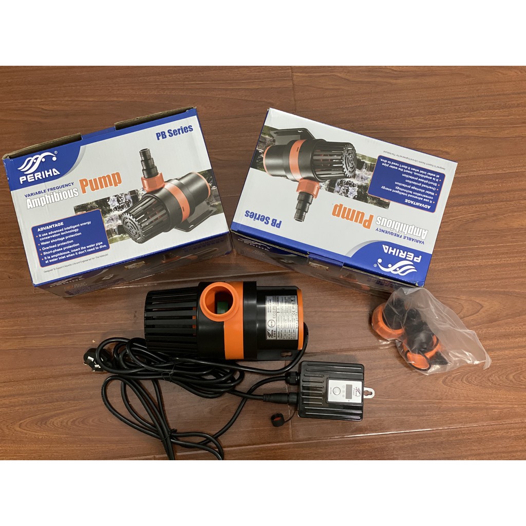 Periha  PB 7000 tiết kiệm điện - 7000l/h - Bơm hồ Koi - Bơm đẩy cao - Điều Chỉnh 3 Chế Độ bơm, Cá Koi Hoàng Long