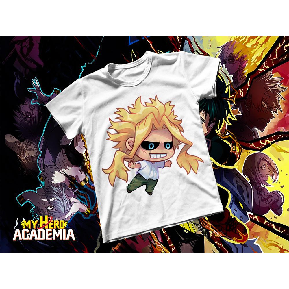 Áo thun Cotton Unisex - Anime - My Hero Academia - Kaminari denki