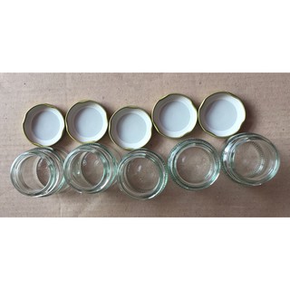 Hũ đựng yến, đựng sữa ong chúa 75ml màu trắng bộ 5 cái, PP Sâm Yến 3A
