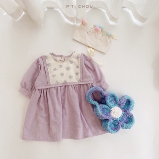 Váy bé gái dáng babydoll thiết kế P'ti chou ( Ptichou Pomee Dress )
